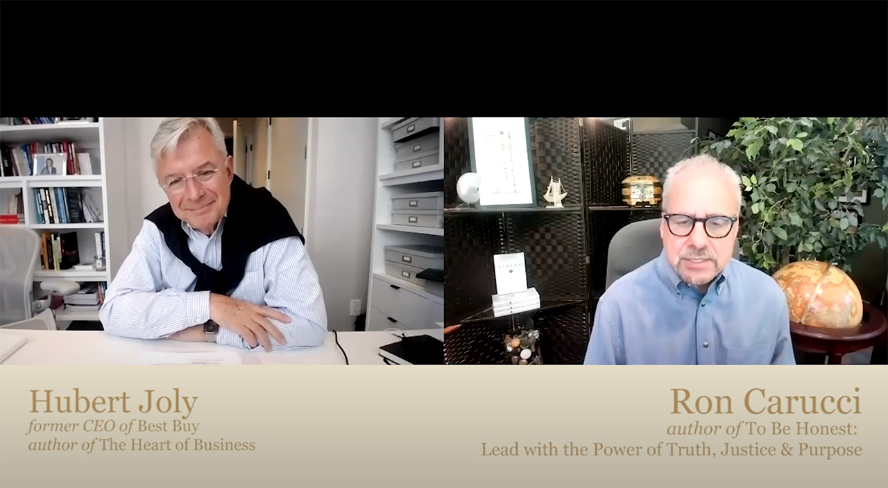 Moments of Truth: Hubert Joly and Katya Andresen in conversation with Ron Carucci