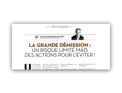 La Grande Démission: un risque limite mais des actions pour l’éviter