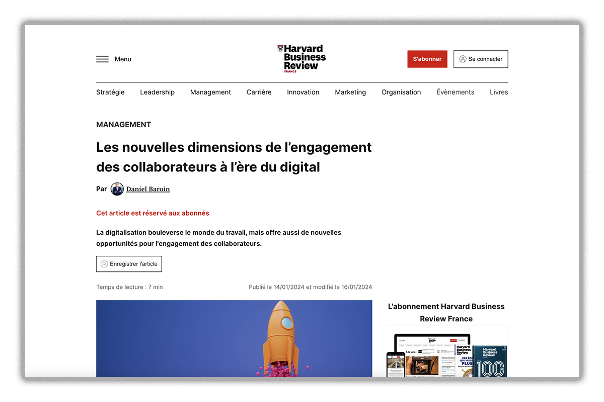 Les nouvelles dimensions de l’engagement des collaborateurs à l’ère du digital