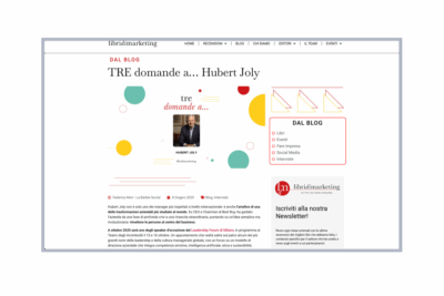 TRE domande a… Hubert Joly