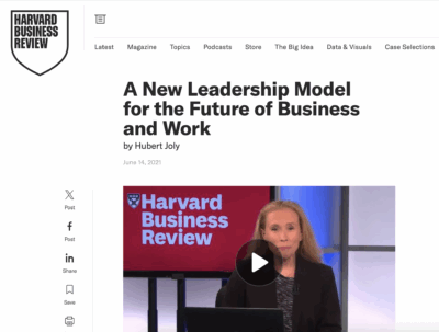 A New Leadership Model for the Future of Business and Work