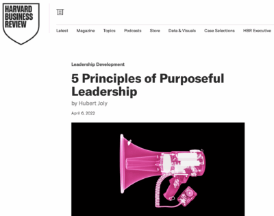5 Principles of Purposeful Leadership